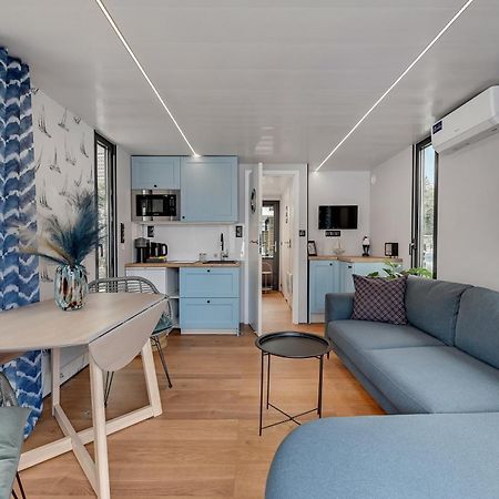 Domy Na Wodzie - La Mare Motlava Houseboats With Sauna By Downtown Apartments Гданськ Екстер'єр фото